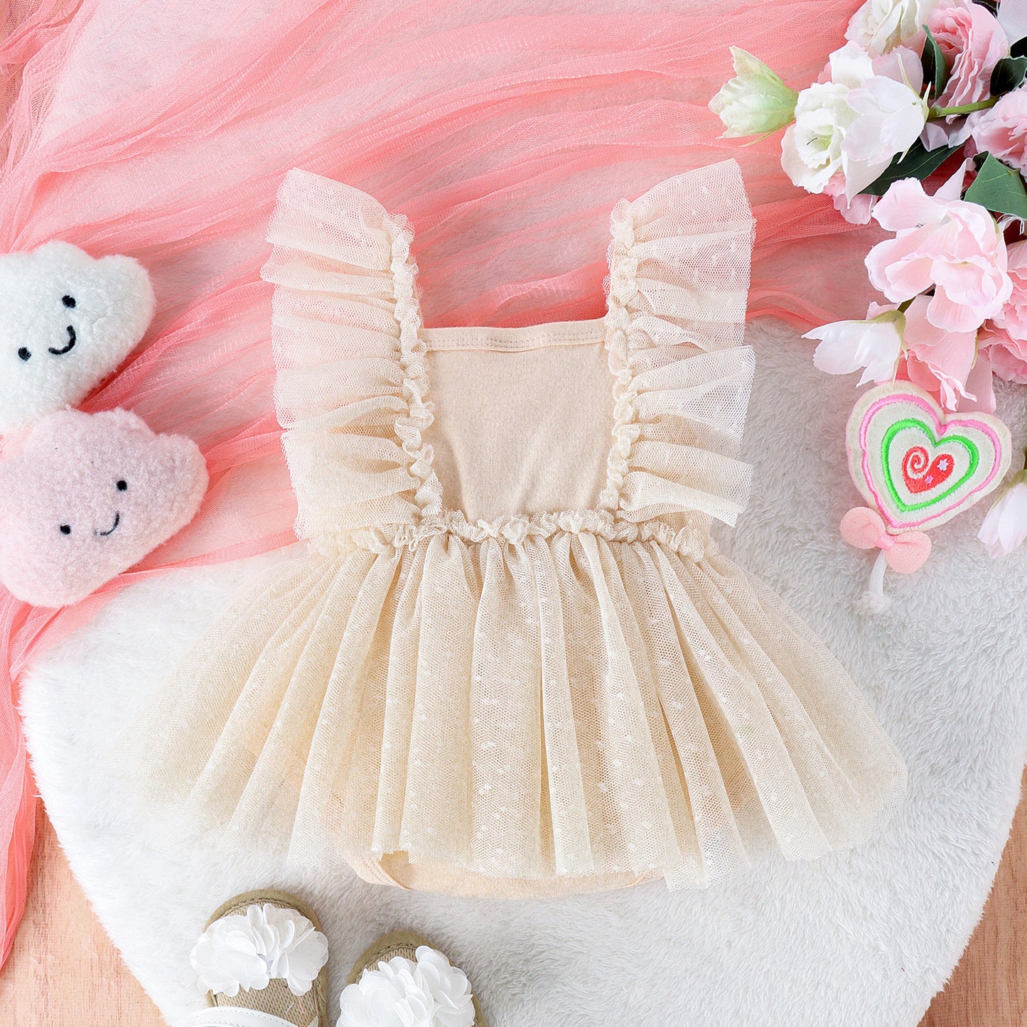 Baby Girl Princess Jumpsuit Dress
