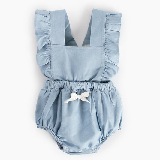 Denim Baby Romper