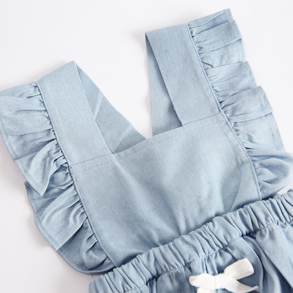 Denim Baby Romper