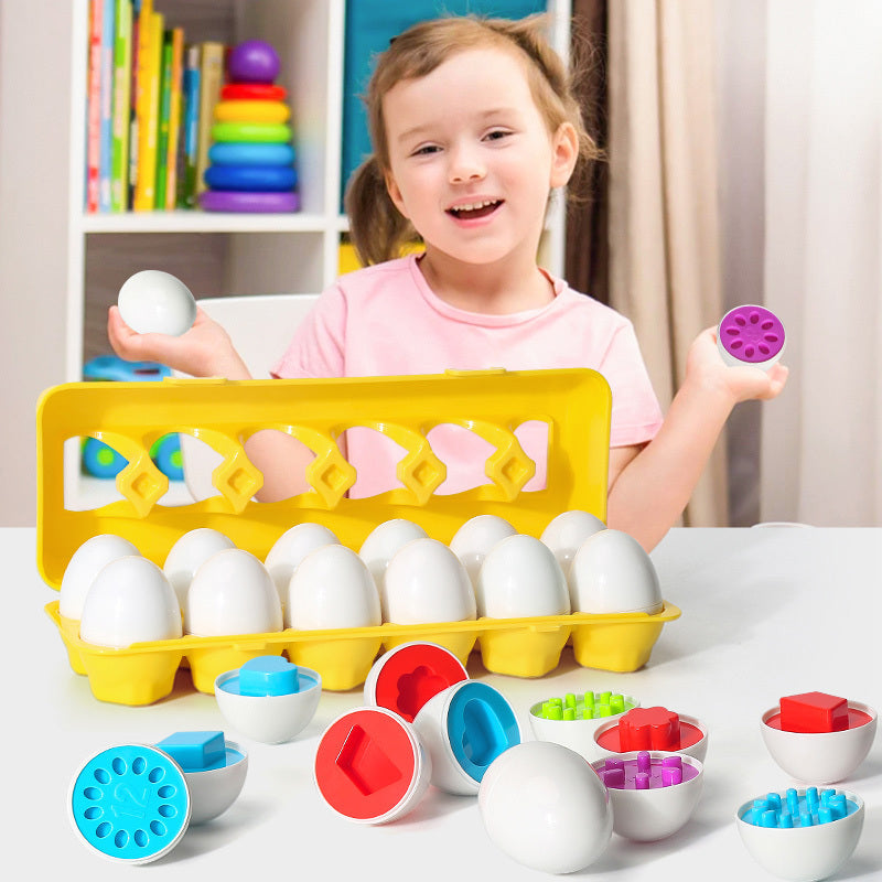 Montessori Egg Shape Sorter Toy