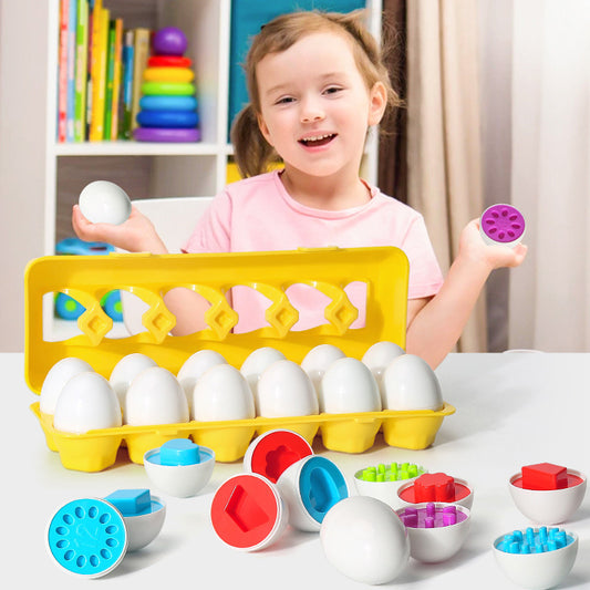 Montessori Egg Shape Sorter Toy