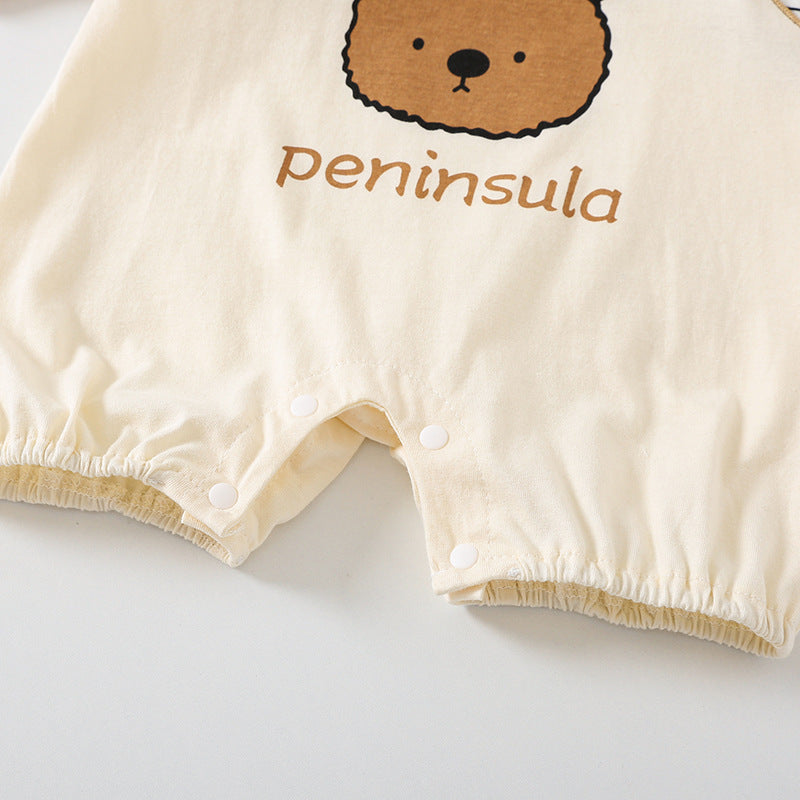 Baby Bear Print Romper