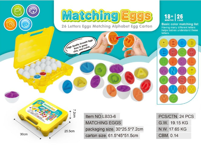 Montessori Egg Shape Sorter Toy