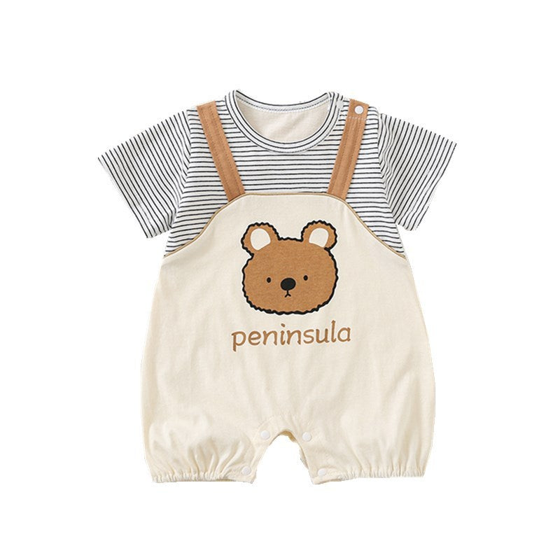 Baby Bear Print Romper