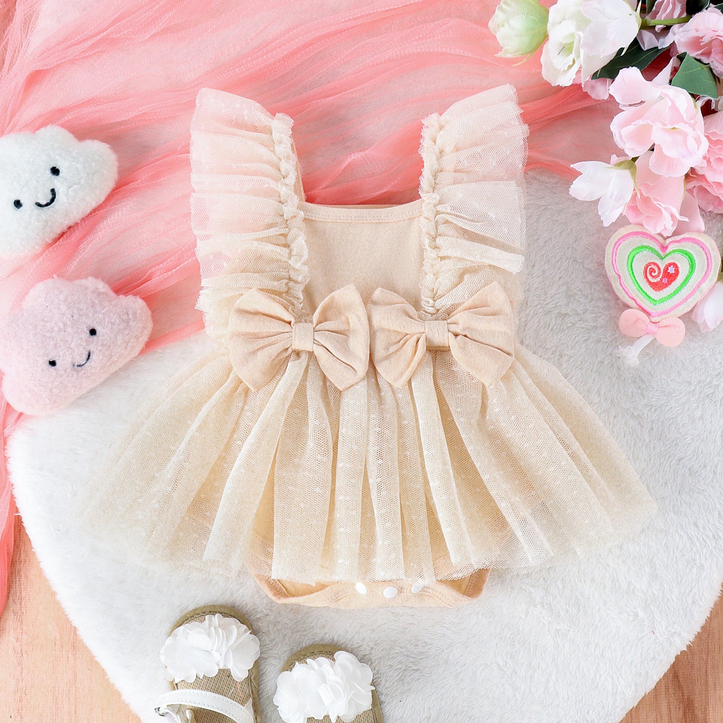 Baby Girl Princess Jumpsuit Dress