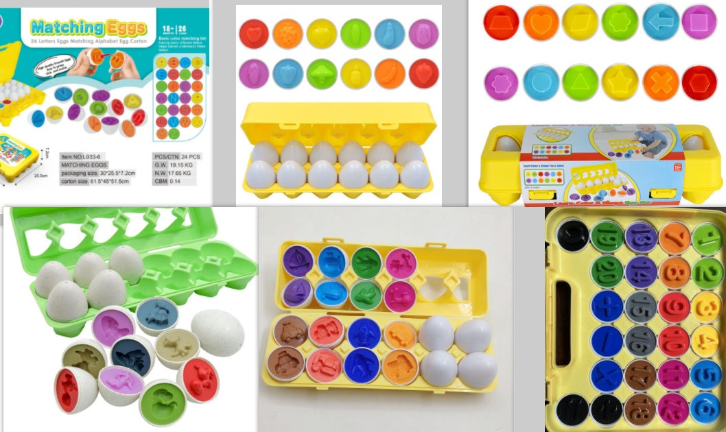 Montessori Egg Shape Sorter Toy