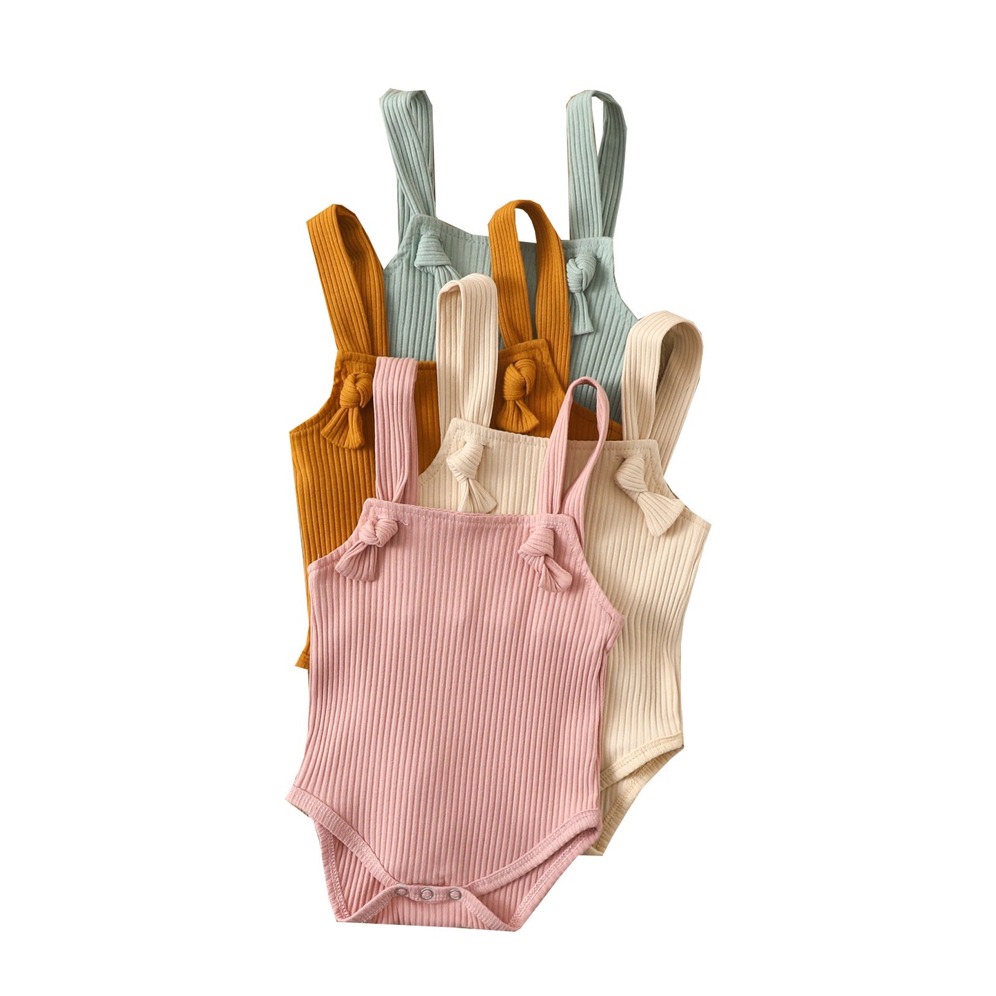 Baby Cotton Strap Romper