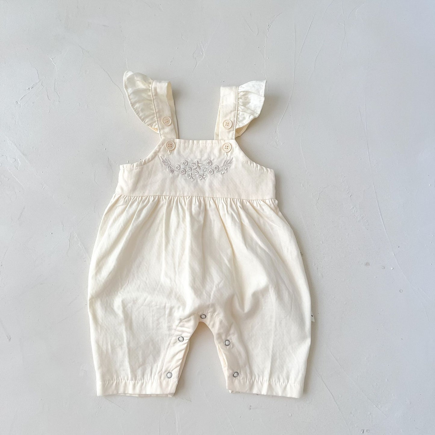 Baby Girl Suspender Romper